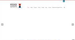 Desktop Screenshot of hossackarch.com
